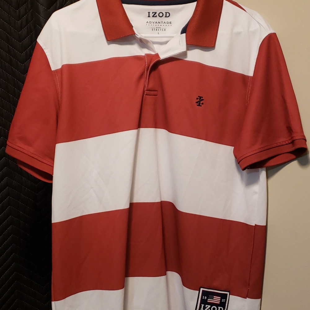 Izod golf polo boating performance advantage